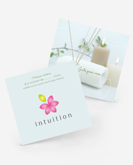 Une intuition carte cadeau